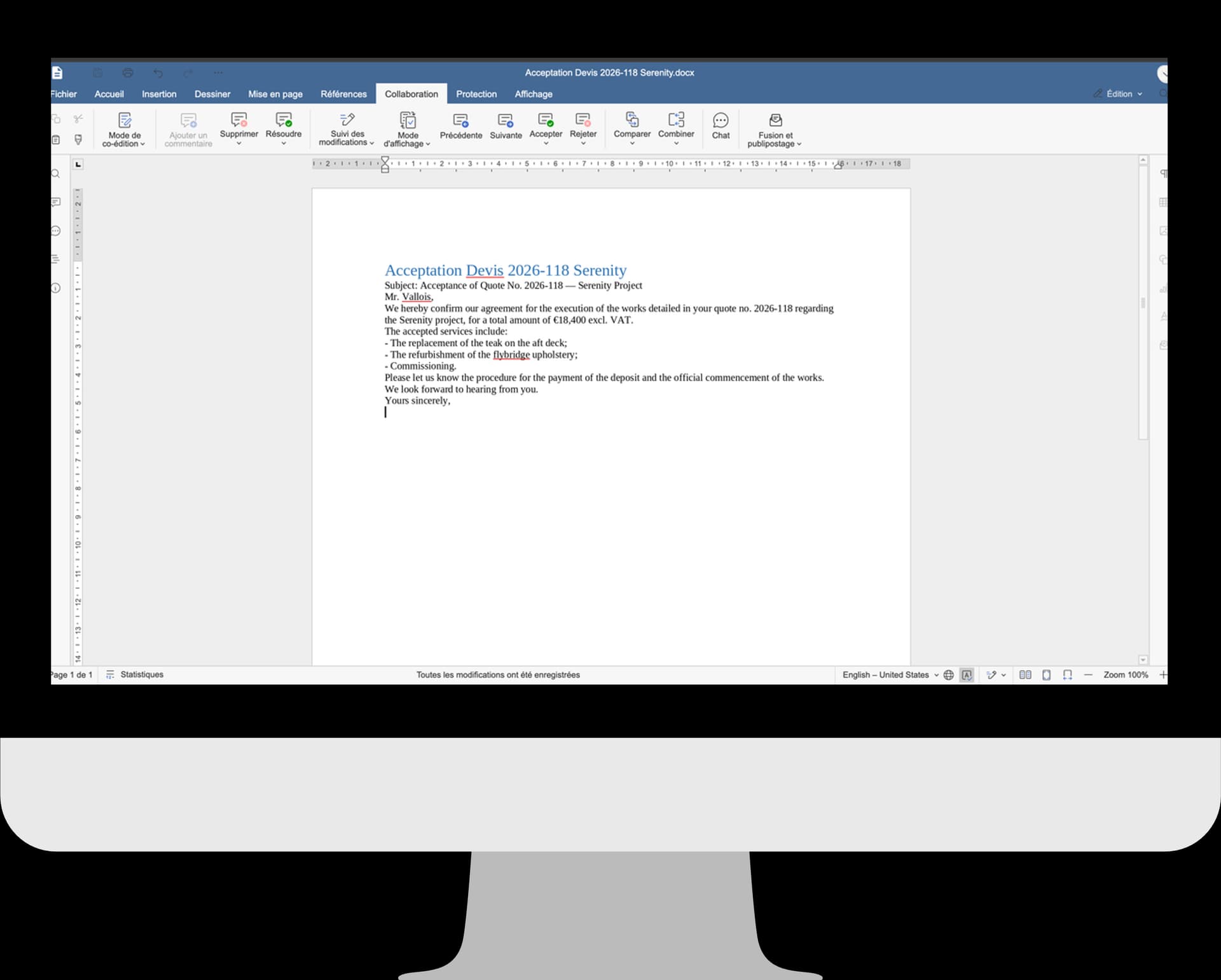 Document modifié à plusieurs dans l'éditeur de Smash Drive